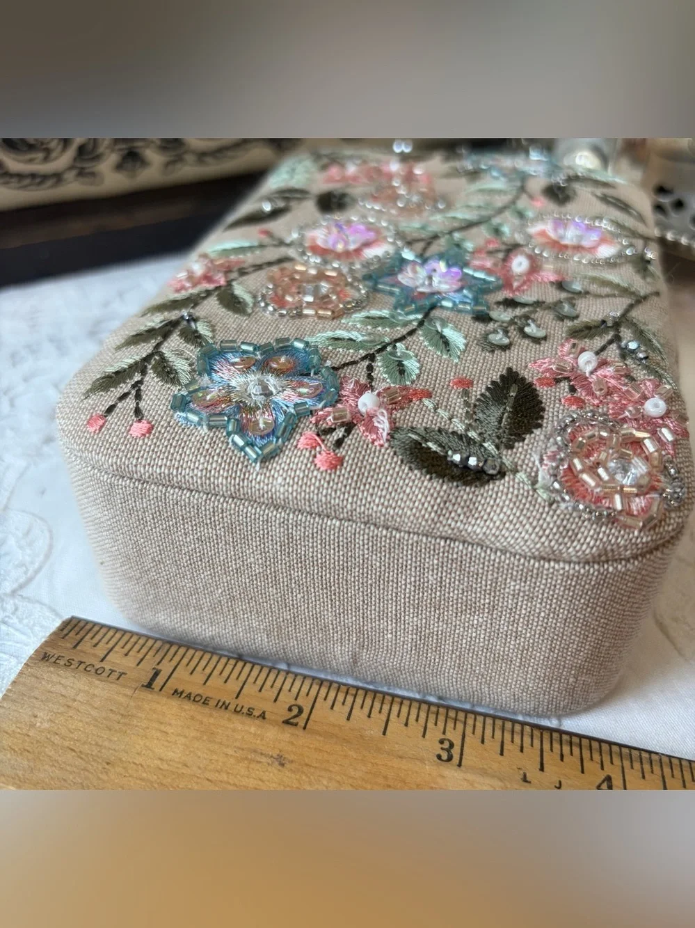 N/A beaded embroidered